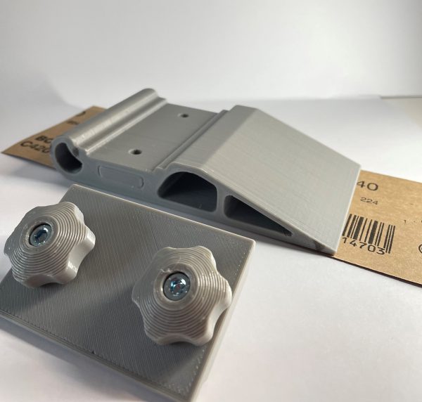 Handschleifer Schleifklotz 25mm aus Kunststoff mit Klemmung für Papierschleifblatt